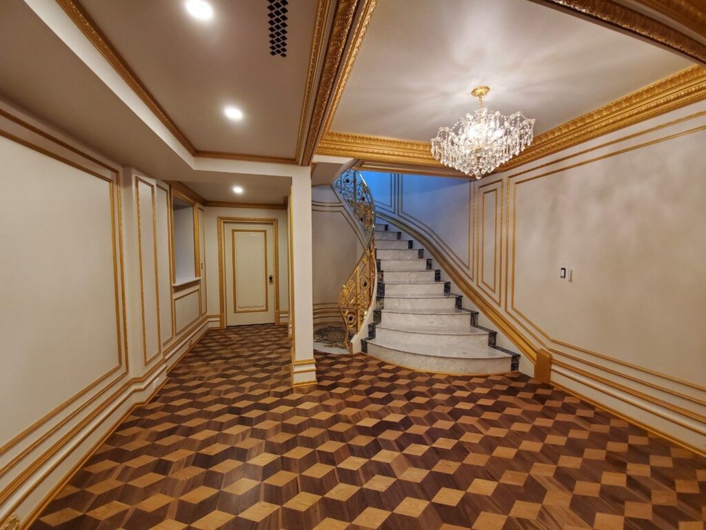 Luxury basement interior design by Andrea D'Alessio